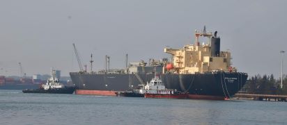 LPG vessel, Apollo Ocean, arrived at New Mangalore Port